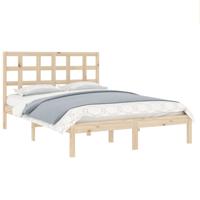 Bedframe massief hout 135x190 cm - thumbnail