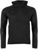 Stanno 408033 Plaza Hooded Half Zip Top - Black - S - thumbnail
