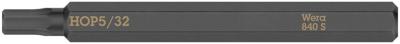 Wera 840 S Hex-Plus binnenzeskantbits voor slagschroevendraaier, 5/32" x 70 mm - 05018155001 Wera 840 S Hex-Plus binnenzeskantbits voor slagschroevendraaier, 5/32" x 70 mm - 05018155001