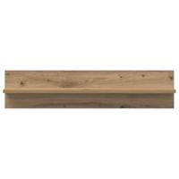 Wandplank 2 pcs Artisan Eiken 80 x 11,5 x 18 cm Bewerkt hout - thumbnail