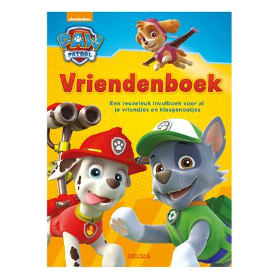 Deltas Paw patrol vriendenboek Deltas Paw patrol vriendenboek