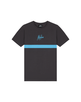 Malelions winter t-shirt jongens - grijs blauw - Tube