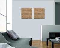 Sigel SI-GL254 Glasmagneetbord Artverum 480x480x15mm Natural Wood - thumbnail