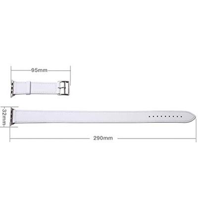 Kakapi Double Strap bandje - Wit - Geschikt voor Apple Watch 44mm / 45mm / 46mm / 49mm Kakapi Double Strap bandje - Wit - Geschikt voor Apple Watch 44mm / 45mm / 46mm / 49mm