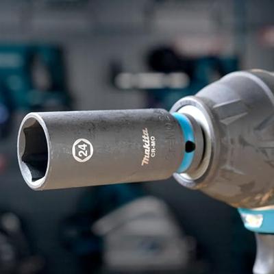 Makita E-16520 Impact Black Krachtdop 1/2" lang | 24 mm - thumbnail