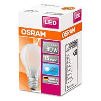 OSRAM HOMELIGHTING 4058075115897 LED-lamp Energielabel E (A - G) E27 Peer 6.5 W = 60 W Koudwit (Ø x l) 60 mm x 105 mm 1 stuk(s) - thumbnail