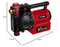 Einhell Power X-Change GE-GP 1145 Tuinpomp 4500 l/h 48 m - thumbnail