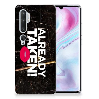 Xiaomi Mi Note 10 Pro | Siliconen hoesje | met naam Already Taken Black