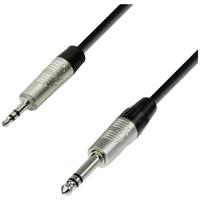 Adam Hall 4 Star BVW 0150 Rean verloopkabel 1x stereo jack naar 1x mini-jack 1,5m - thumbnail