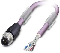 Phoenix Contact 1519354 Sensor/actuator dataconnector, geassembleerd M12 Aantal polen (sensoren): 5 Stekker, recht 0.50 m 1 stuk(s) - thumbnail