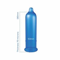 Pasante Blueberry Blast 144 Condooms 144 stuks (grootverpakking) - thumbnail