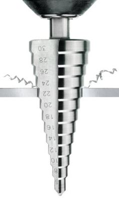 Connex Trapeze-Boor 6-30Mm Rvs/Pvc Lila - COX976406
