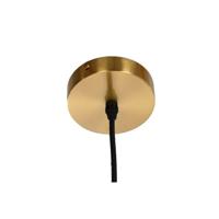 Plafondlamp DKD Home Decor Wit Gouden PVC Metaal 50 W 38 x 38 x 32 cm - thumbnail