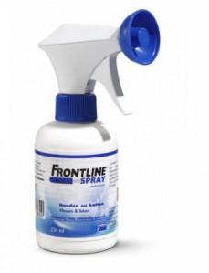 Frontline spray tegen vlooien & teken bij hond of kat 2 x 250 ml
