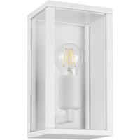 Trion Aron LED Buiten Wandlamp IP44 Mat Wit - E27 Fitting - thumbnail