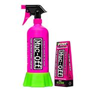 Muc-Off bottle for life bundle + 4 pack punk powder - thumbnail