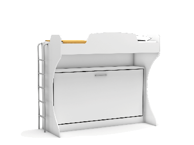 Bedkast stapelbed Academy 85/90 x 190 cm Geen matras