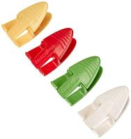 Clips on zakjes dicht te maken Tescoma Presto Gesorteerde kleuren Plastic 5,5 cm 4 Onderdelen - thumbnail