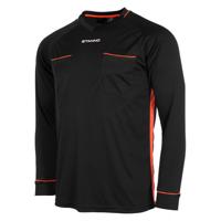 Stanno 429004 Ancona Scheidsrechtershirt l.m. - Black-Shocking Orange - XS - thumbnail