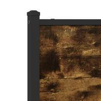 Bedframe zonder matras metaal gerookt eikenkleurig 180x200 cm - thumbnail