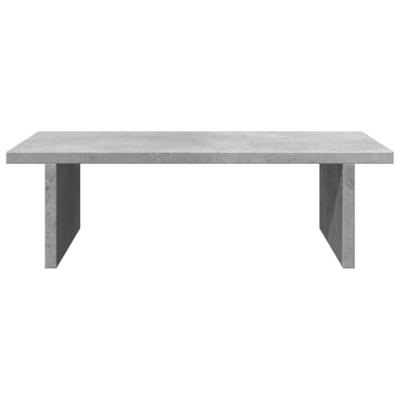 VidaXL Monitorstandaard 50x27x15 cm bewerkt hout betongrijs