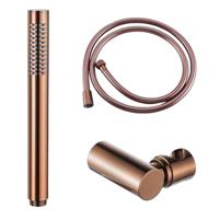 Fortifura Calvi Handdoucheset - 22.5cm - staaf - met houder - gladde slang - 150cm - geborsteld koper PVD SW970046/SW970044/SW799407 - thumbnail