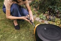 Fiskars Waterwheel Automatic XL | incl. 20 m Tuinslang (variant ZONDER wielen) - 1067549 - thumbnail