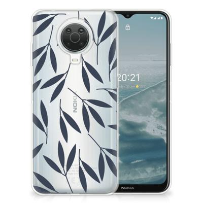 Nokia G20 | G10 | TPU Case | Leaves Blue