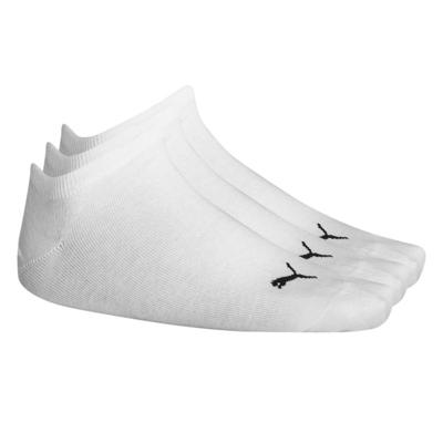 Puma Unisex Sneaker Plain Sokken 3-Pack Wit - Maat 39/42 - Kleur: Wit | Soccerfanshop