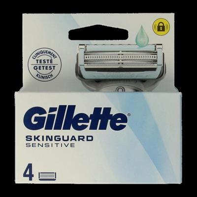 Gillette Skinguard aloe vera mesjes regular 4 Stuks