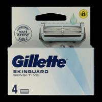 Gillette Skinguard aloe vera mesjes regular 4 Stuks - thumbnail