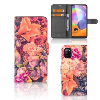 Samsung Galaxy A31 Hoesje Bosje Bloemen Samsung Galaxy A31 Hoesje Bosje Bloemen