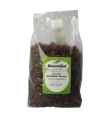 Cranberries gezoet met appeldiksap 1 Kilogram