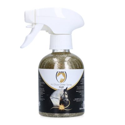 Excellent Horse Hi Gloss Glitter Spray Gold 250 ml Excellent Horse Hi Gloss Glitter Spray Gold 250 ml