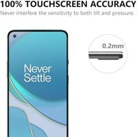 Diverse OnePlus 8T Full cover Tempered Glass screenprotector - thumbnail
