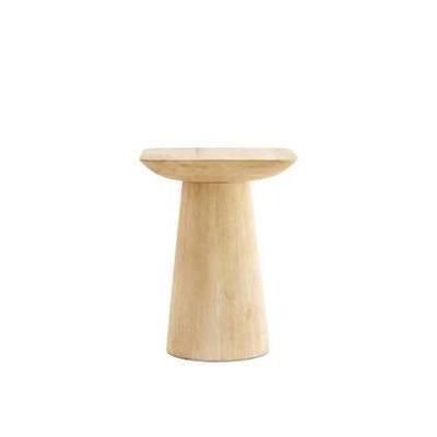 Light & Living Bijzettafel 'Dego' Mangohout, 45 x 45cm, kleur Naturel