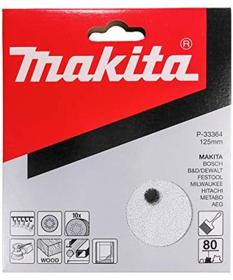 Makita Accessoires Schuurschijf K80 125 White V. - P-33364