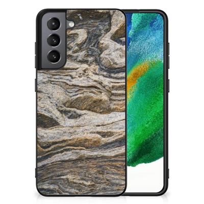 Samsung Galaxy S21FE Marmeren Print Telefoonhoesje Steen Samsung Galaxy S21FE Marmeren Print Telefoonhoesje Steen