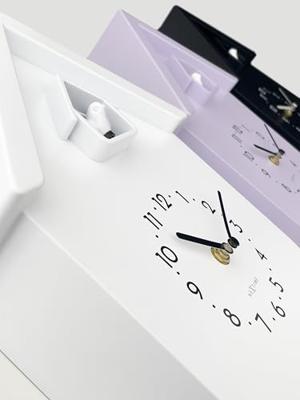 Wandklok 21,5x41,5x8,5 cm - Slinger - Koekoek - NeXtime 'Twitter'