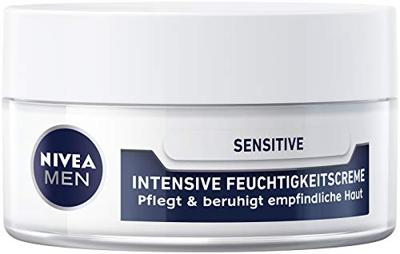 Nivea NIVEA Men Sensitive Intensive Dagcrème 50ml - Verzacht & Hydrateert Gevoelige Huid