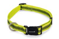 Beeztees Cabo - Halsband Hond - Nylon - Geel - 48-70 Cm - thumbnail