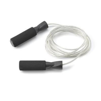 RS Sports springtouw Staal l foam handvatten l 280 cm l zwart