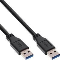 InLine 0.5m USB 3.0 USB-kabel 0,5 m 3.2 Gen 1 (3.1 Gen 1) USB A Zwart - thumbnail