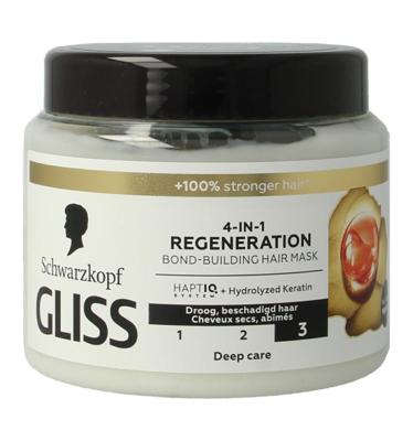 Schwarzkopf Gliss Kur 4-in-1 Regeneration Bond-Building Hair Mask