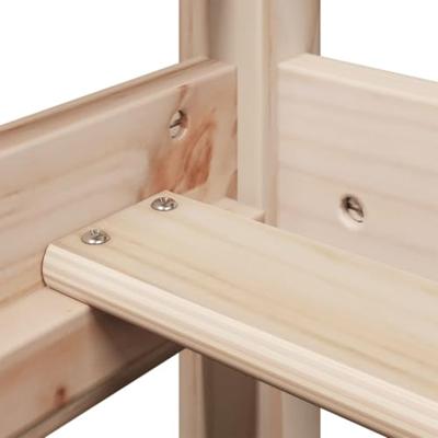 Bedframe met huisje massief grenenhout 100x200 cm