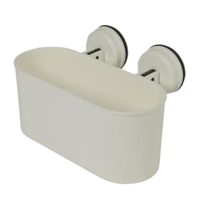 Pro Plus OVALE HOUDER WIT MET ZUIGNAPPEN 6KG