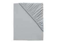 Emma Jersey hoeslaken 90-100 x 200 cm (Grijs) - thumbnail