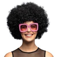 Pruik Afro zwart - thumbnail