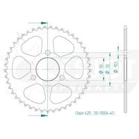 ESJOT Chain wheel 420 47z steel black - thumbnail