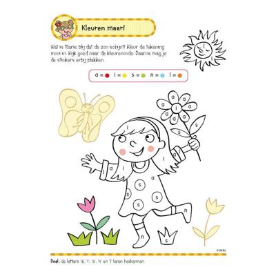 Deltas Oefenboek met stickers - eerste leesspelletjes (5-6 jaar) Deltas Oefenboek met stickers - eerste leesspelletjes (5-6 jaar)